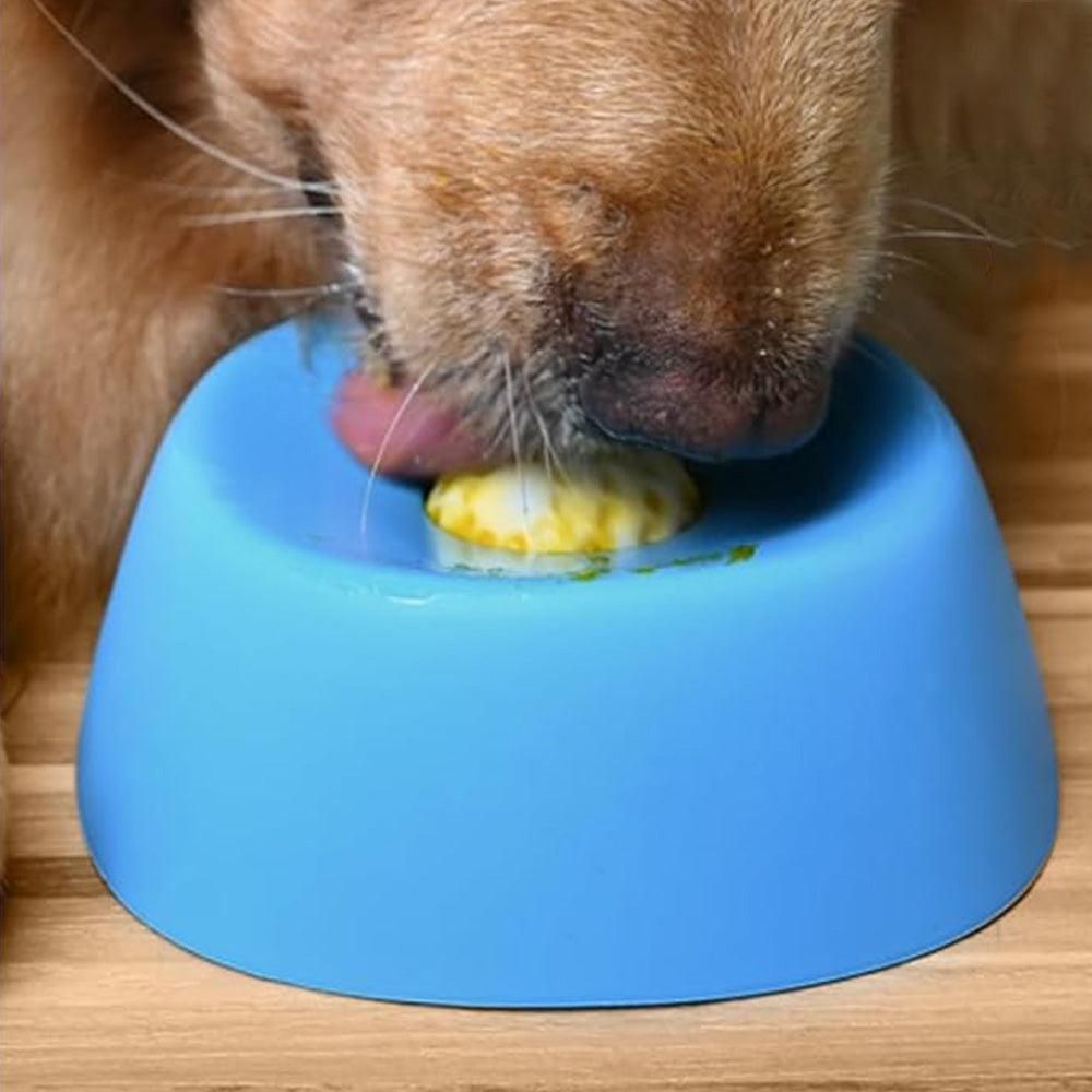 Interactive Slow Feeder & Lick Bowl – Black