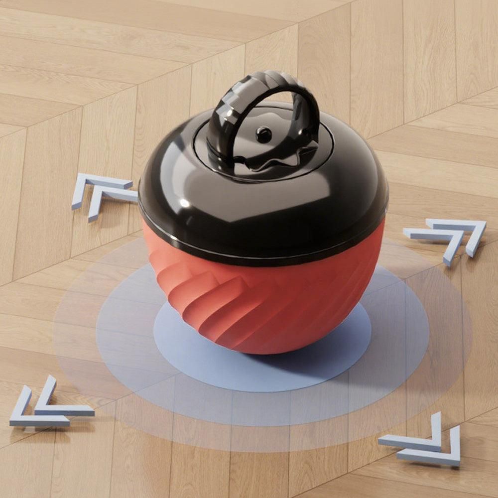Motion-Activated Squeaky Dog Ball – Red