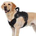 No-Pull Reflective Dog Harness – Black, Size L