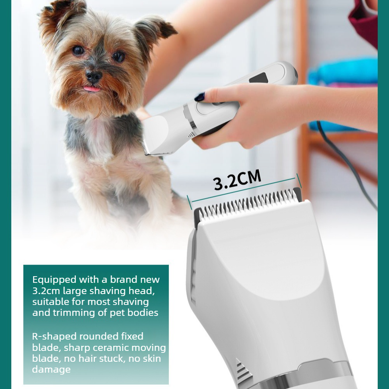 4-in-1 Pet Clipper & Nail Grinder – Pink