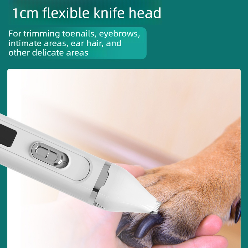 4-in-1 Pet Clipper & Nail Grinder – Pink