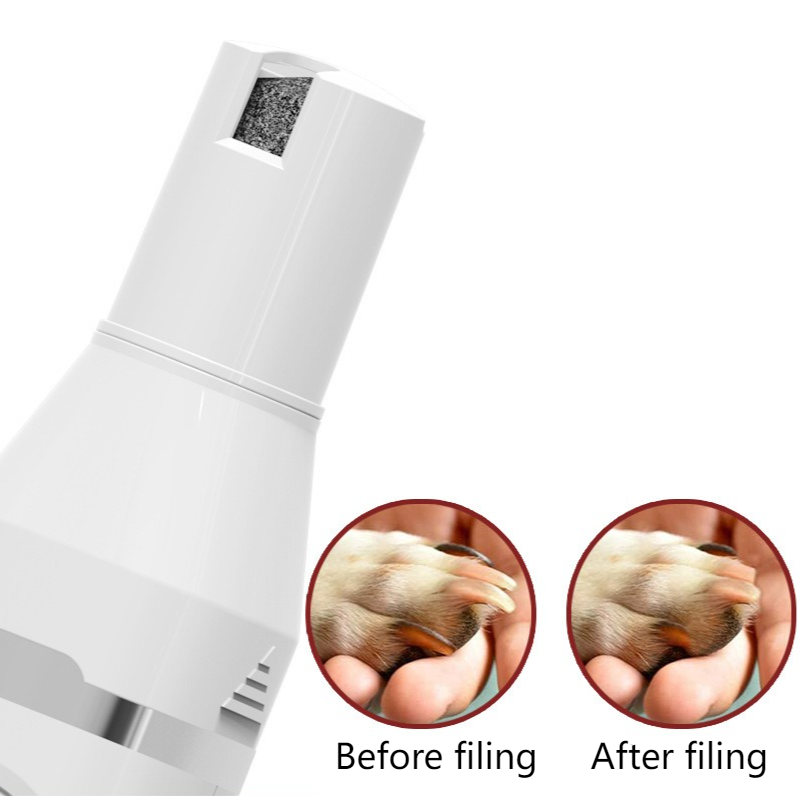 4-in-1 Pet Clipper & Nail Grinder – Pink