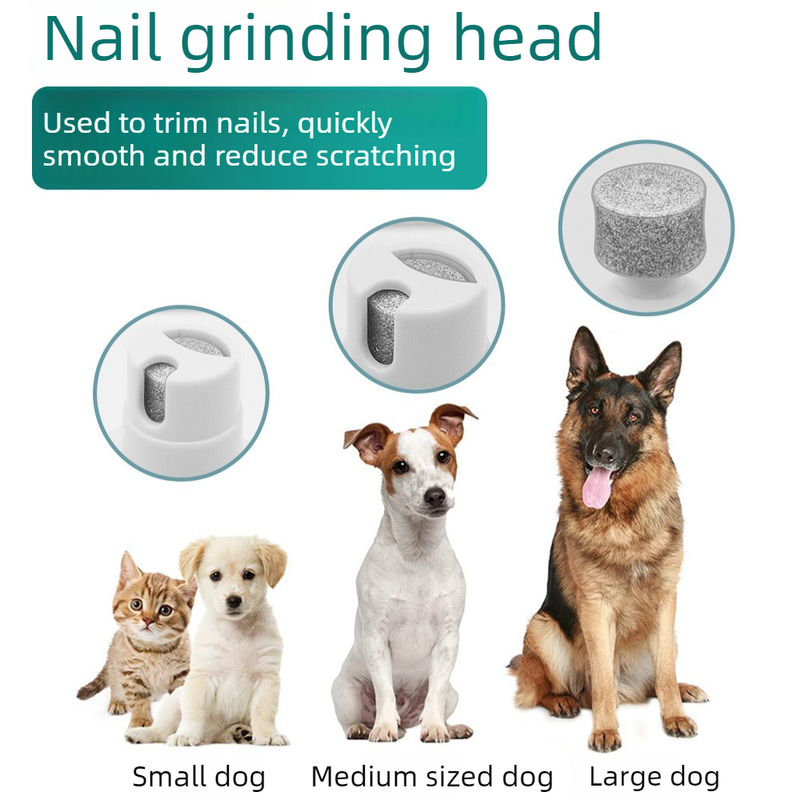 4-in-1 Pet Clipper & Nail Grinder – Pink