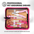 Professional 6-Piece Pet Grooming Scissors Set
