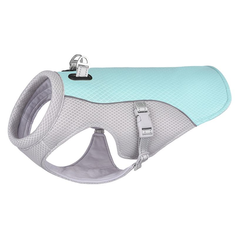 Cooling Dog Vest with Water Bottle – Size M