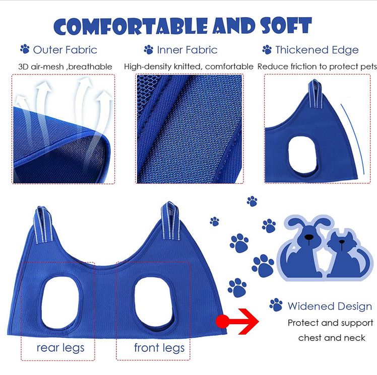 Breathable Pet Grooming Harness