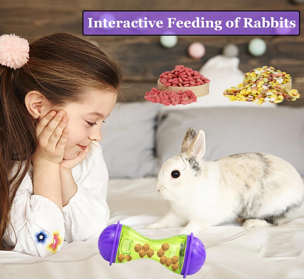 2-Pack Rabbit & Guinea Pig Treat Balls