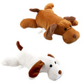 2-Pack Soft Squeaky Dog Plush Toys