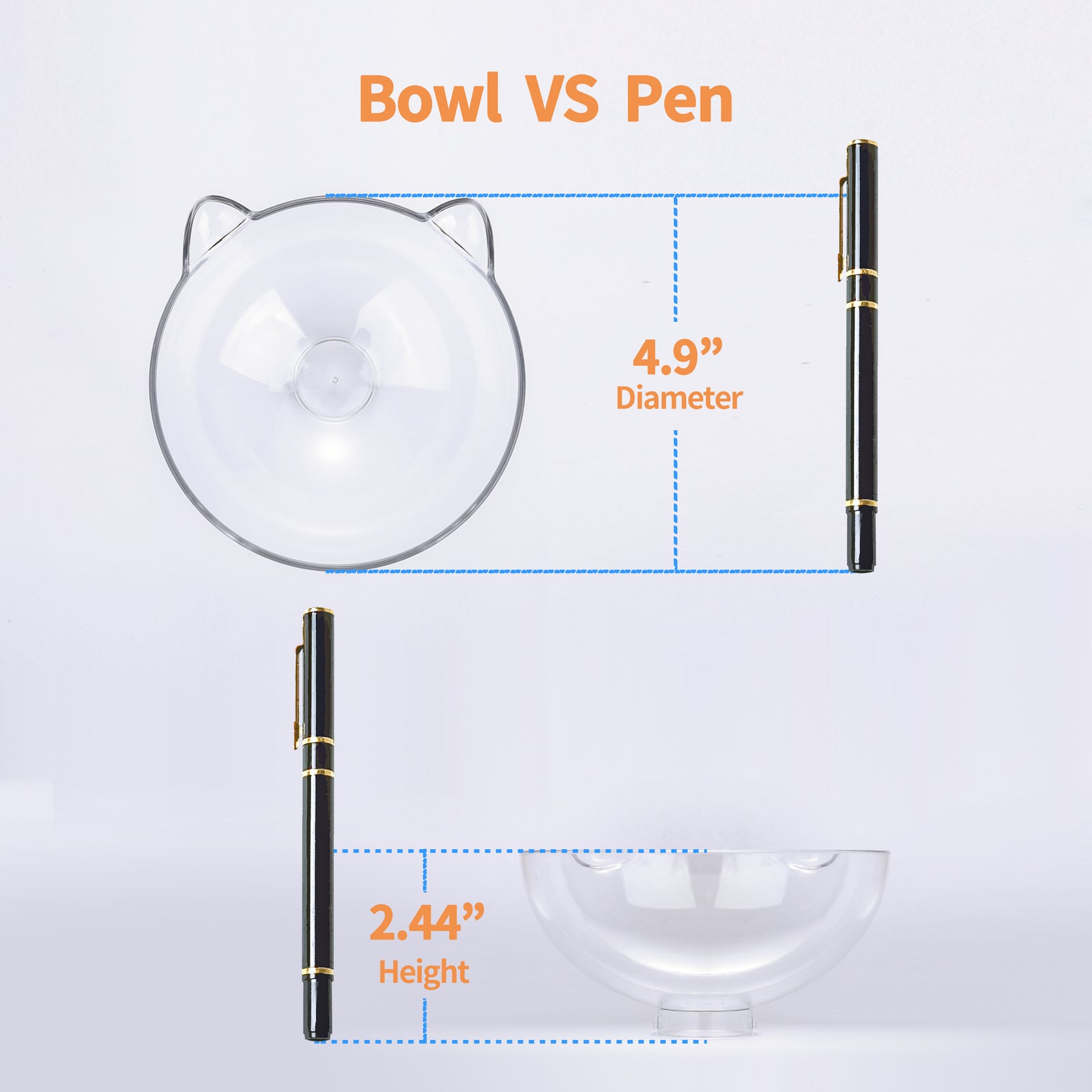 Portable Anti-Slip Pet Bowl
