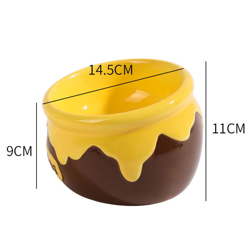 15° Tilted Elevated Pet Bowl – Honeypot
