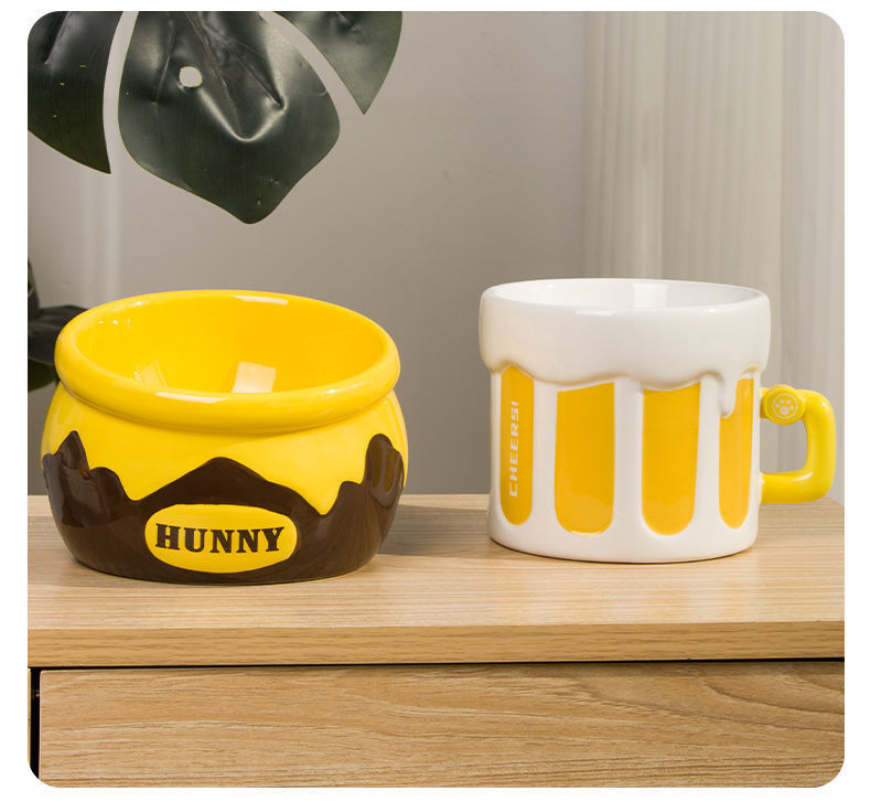 15° Tilted Elevated Pet Bowl – Honeypot