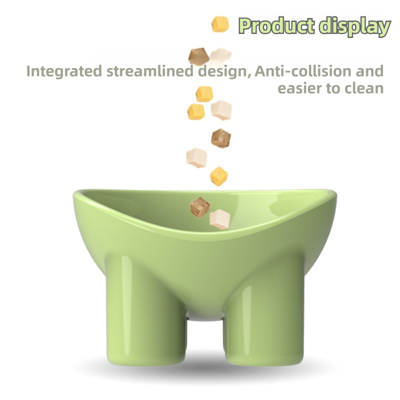 4-Pack Elevated Pet Bowls – Assorted Colours