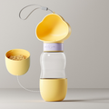2-in-1 Dog Travel Water Bottle & Treat Container