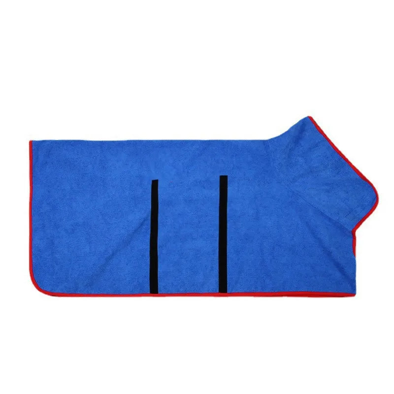Quick-Dry Dog Bathrobe Towel