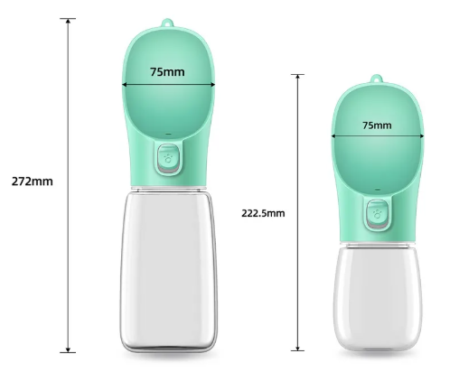 PAW & CO. Portable Pet Travel Water Bottle
